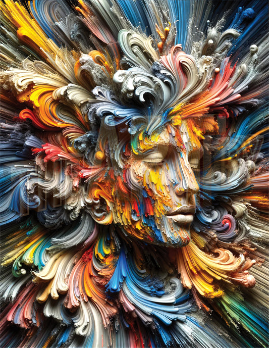 See Me-Abstract Portrait of Identity