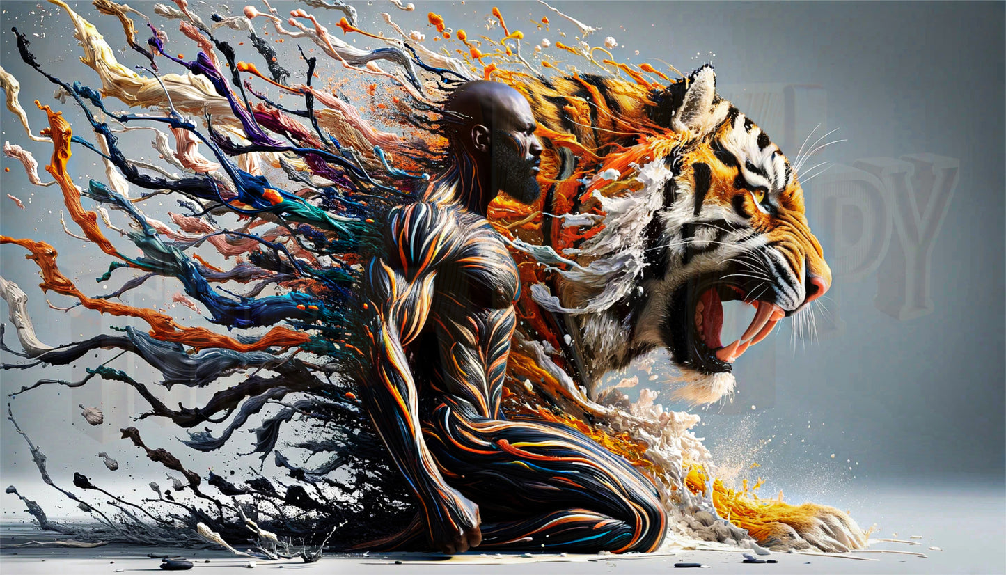 Unleashed Spirit-The Fusion of Man and Beast