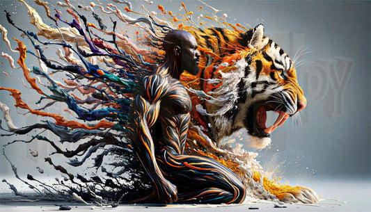 Unleashed Spirit-The Fusion of Man and Beast
